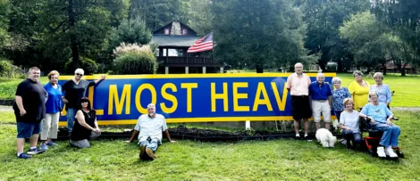 New “Almost Heaven” sign installed in Chester